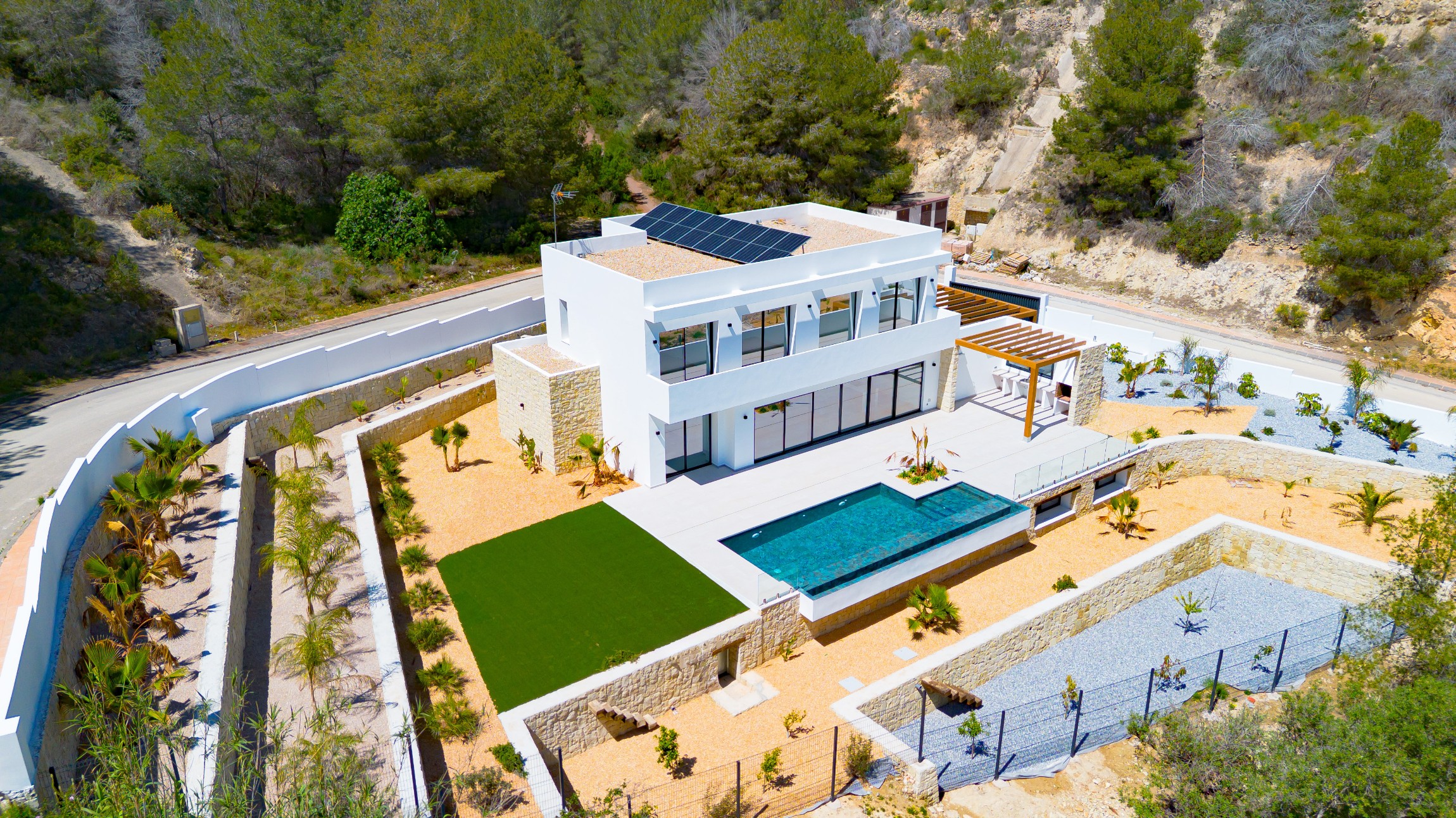  Villa en venta directa con Plusvillas- C52- Hermosa villa de lujo con 4 dormitorios en Raco de Galleno (Costa Blanca) 