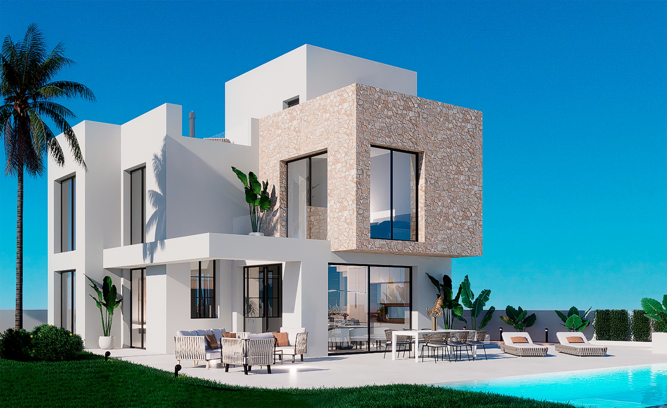  Villas en venta directa con Plusvillas -C12- Complejo de 15 villas de lujo en Finestrat 