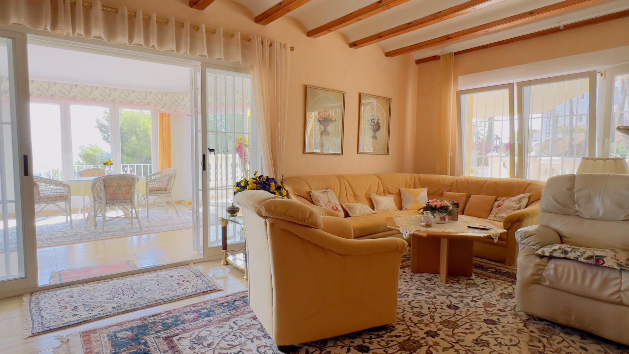  Chalet en venta directa con Plusvillas – C4163* – Villa con 3 dormitorios y 2 baños en Moraira, (Costa Blanca), zona Moravit 