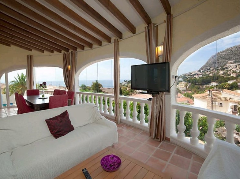  Chalet en venta directa con Plusvillas- C965- Bonita casa reformada con 5 dormitorios con vistas al mar, Calpe, zona Canuta (Costa Blanca) 