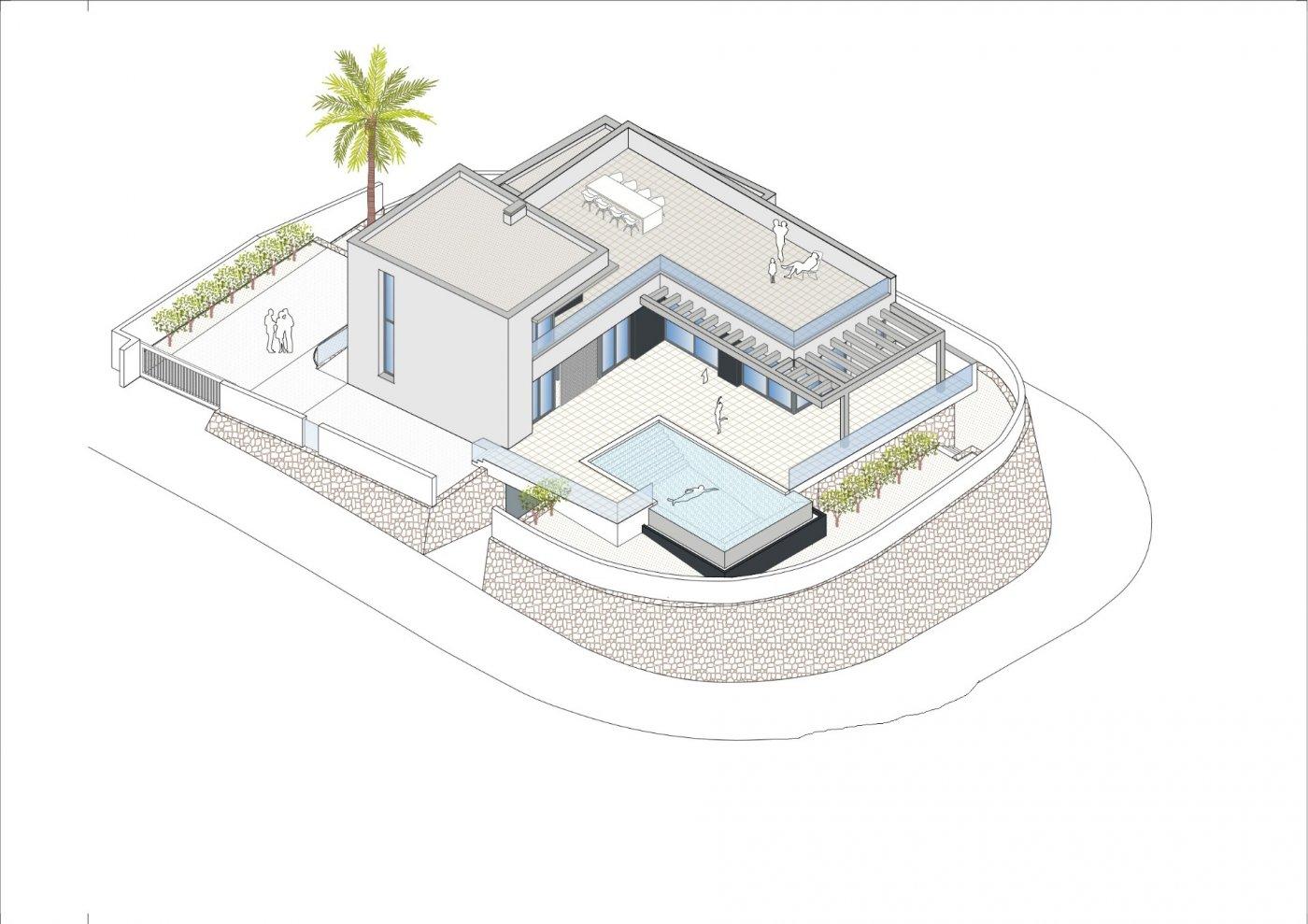  Chalet en venta directa con Plusvillas – C26002* – Villa con 3 dormitorios y 2 baños en Moraira, (Costa Blanca), zona  