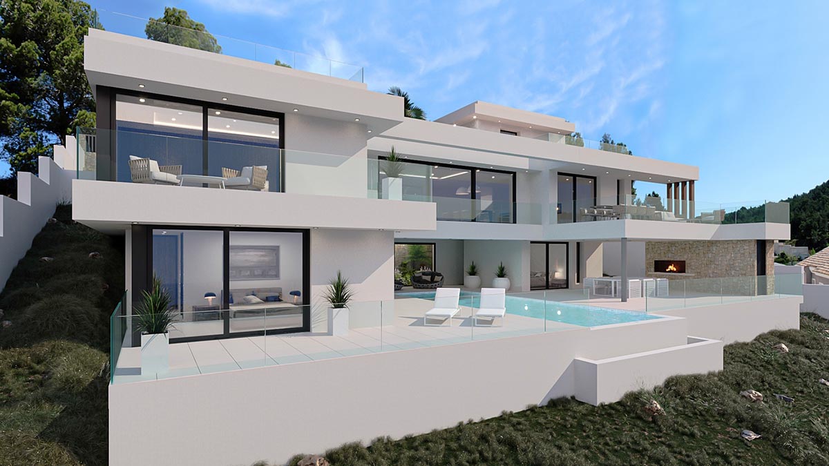 PC1XVFA8Q - Villa à la vente à Calpe