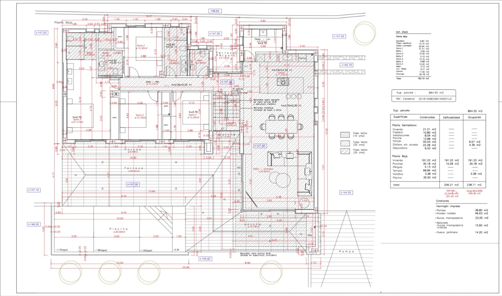  Chalet en venta directa con Plusvillas – C30330* – Villa con 4 dormitorios y 3 baños en Benitachell, (Costa Blanca), zona Los Molinos Benitachell 
