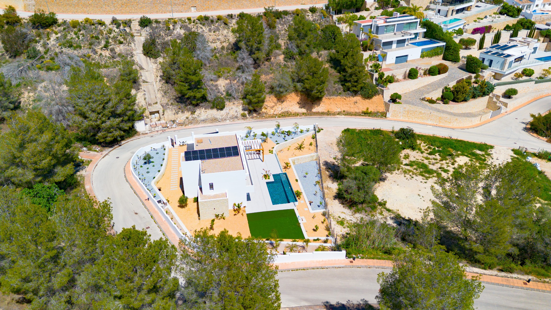  Villa en venta directa con Plusvillas- C52- Hermosa villa de lujo con 4 dormitorios en Raco de Galleno (Costa Blanca) 