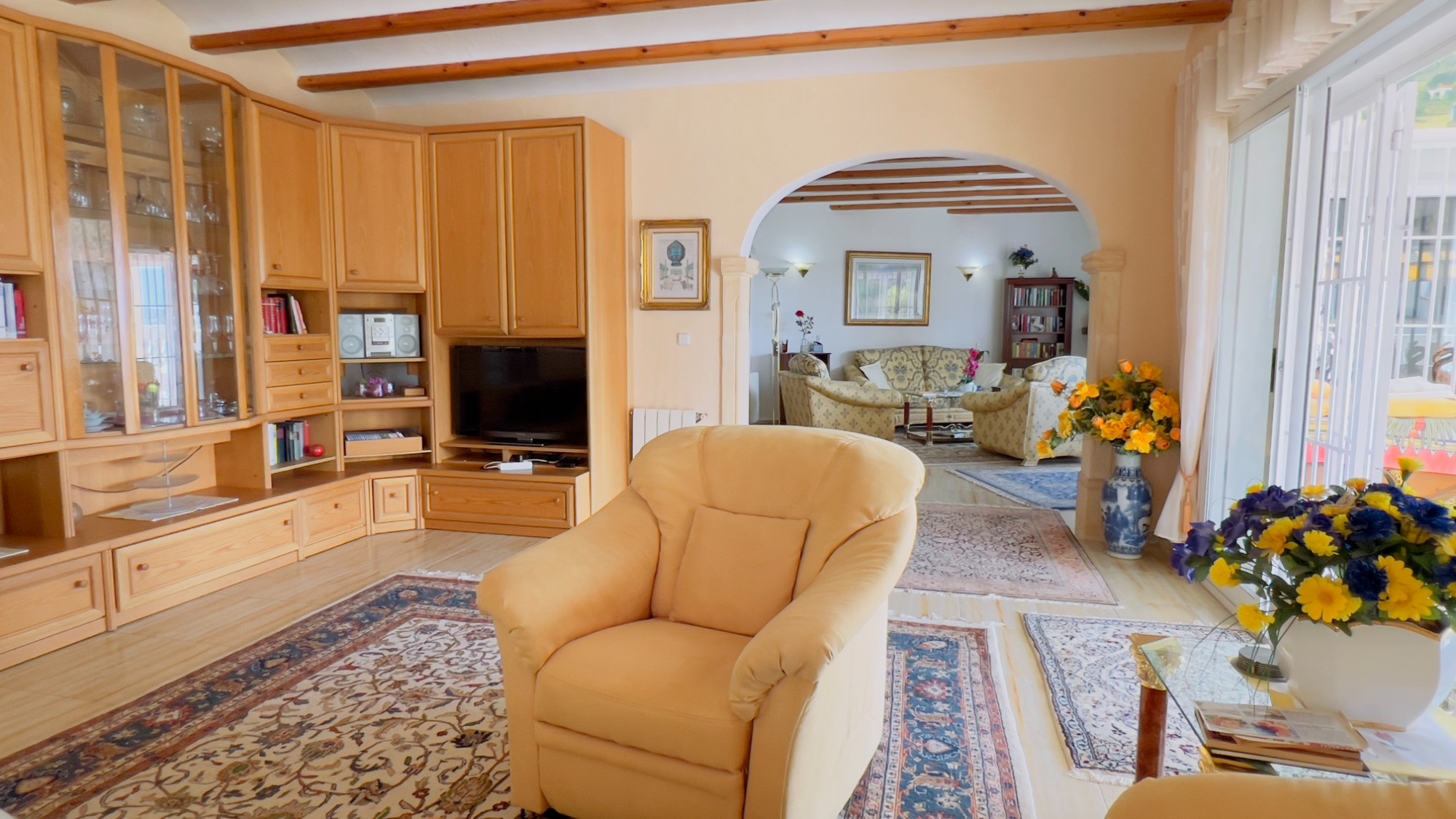  Chalet en venta directa con Plusvillas – C4163* – Villa con 3 dormitorios y 2 baños en Moraira, (Costa Blanca), zona Moravit 