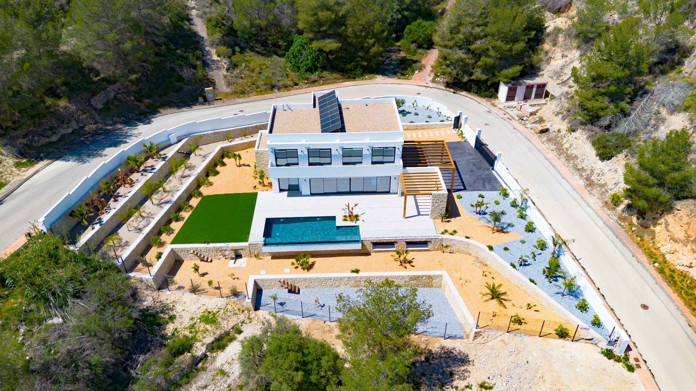  Villa en venta directa con Plusvillas- C52- Hermosa villa de lujo con 4 dormitorios en Raco de Galleno (Costa Blanca) 