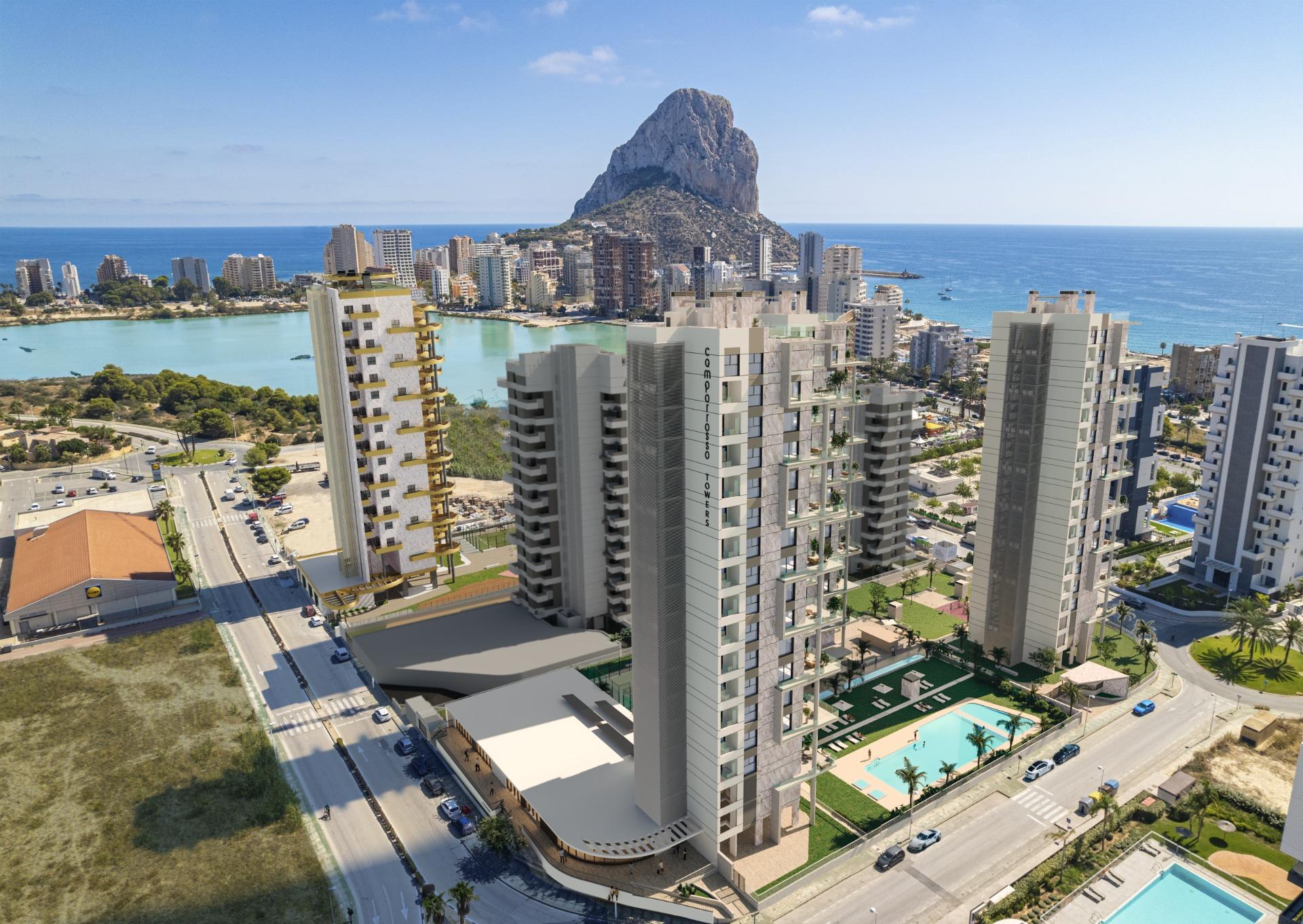 Apartamento de 2 dormitorios en Calpe