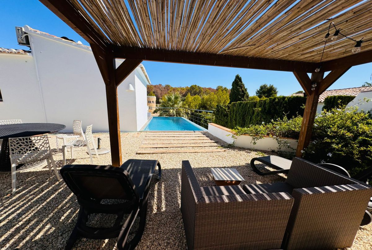  Chalet en venta directa con Plusvillas – C38019* – Villa con 3 dormitorios y 2 baños en Benissa, (Costa Blanca), zona La Fustera 