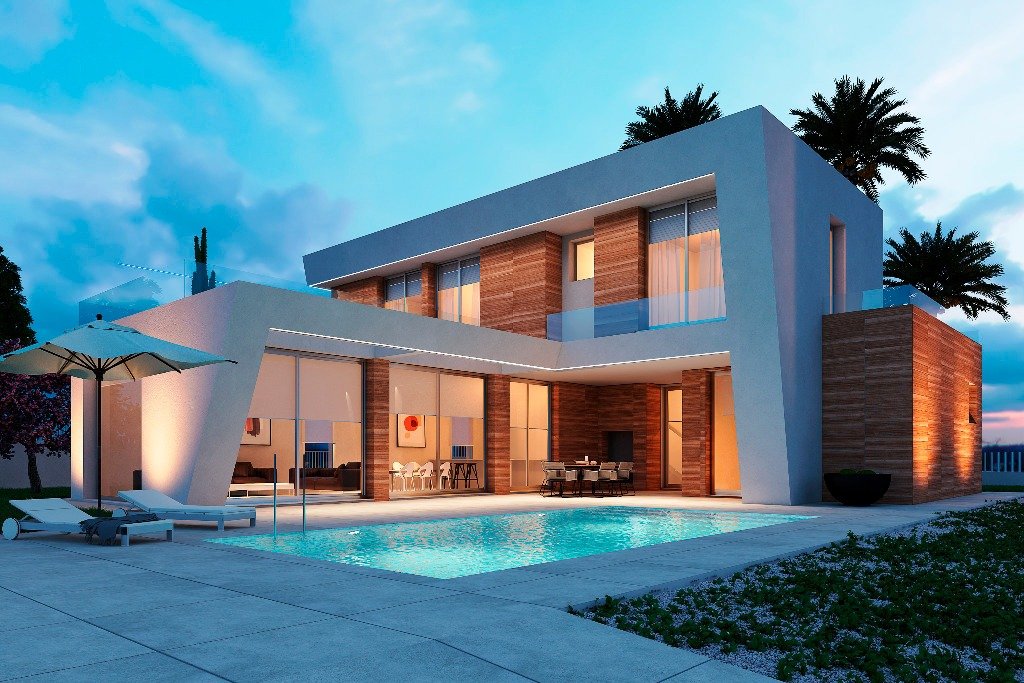  Chalet en venta directa con Plusvillas – C23021* – Villa con 4 dormitorios y 4 baños en Calpe, (Costa Blanca), zona Buenavista 