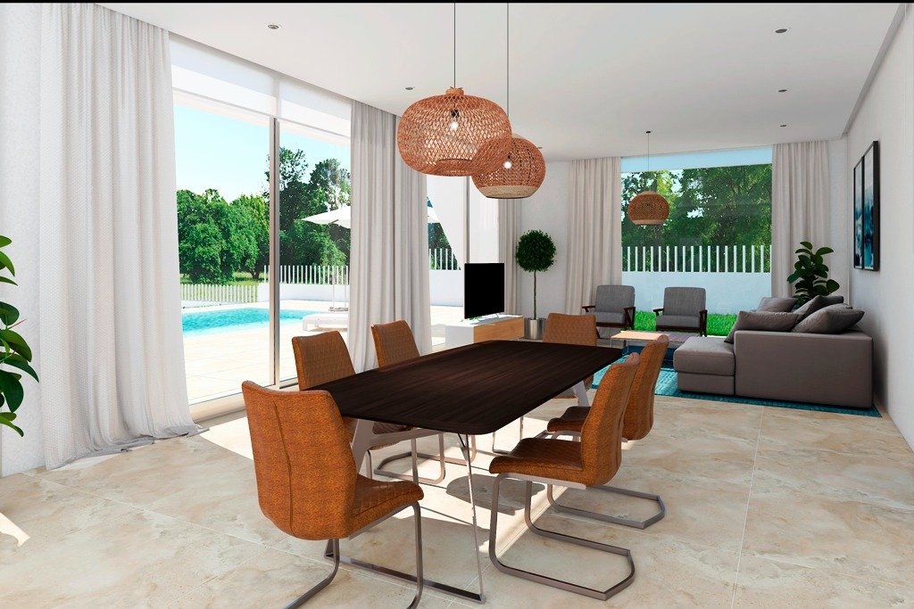  Chalet en venta directa con Plusvillas – C23021* – Villa con 4 dormitorios y 4 baños en Calpe, (Costa Blanca), zona Buenavista 