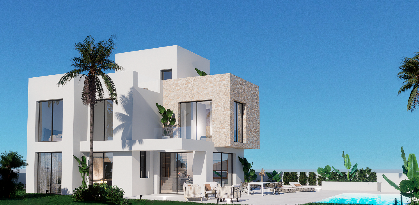  Villas en venta directa con Plusvillas -C12- Complejo de 15 villas de lujo en Finestrat 